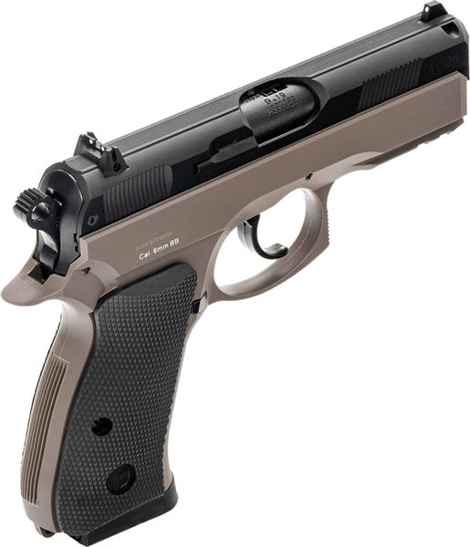 Пистолет страйкбольный ASG CZ 75D Compact FDE калибр 6 мм 23704127 фото