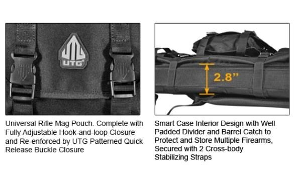 Чохол Leapers Combat 106х33 Чорний 23700990 фото