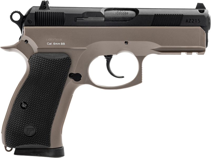 Пистолет страйкбольный ASG CZ 75D Compact FDE калибр 6 мм 23704127 фото