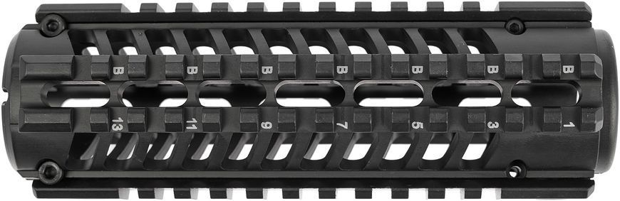 Цівка FAB Defense NFR M5 для AR-15 Чорна fx-nfr + накладки на Picatinny 24100257 фото