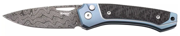 Ніж Lionsteel Twain Damascus Titanium Carbon Fiber BlueTW D BL 392198 фото