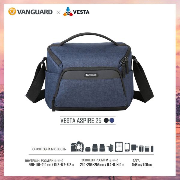 Сумка Vanguard Vesta Aspire 25 Navy (Vesta Aspire 25 NV) DAS301283 фото