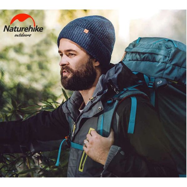 Шапка шерстяная Naturehike NH17M010-Z, темно-синяя 94335 фото