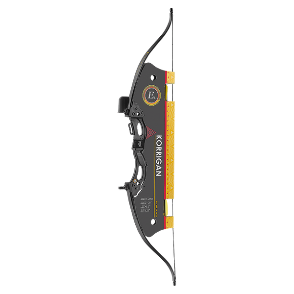 Лук рекурсивний Ek Archery KORRIGAN YOUTH RECURVE 15-20 LBS Чорний RE-011B 1003851 фото