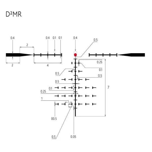 Прицел оптический Delta Hornet 1-6x24 MRAD (DDMR IR) DO-2390 5003123 фото