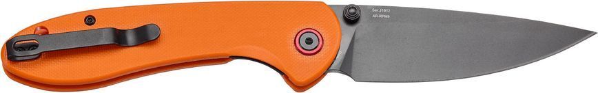 Нож CJRB Feldspar Black Blade Orange J1912-BOEF 27980302 фото