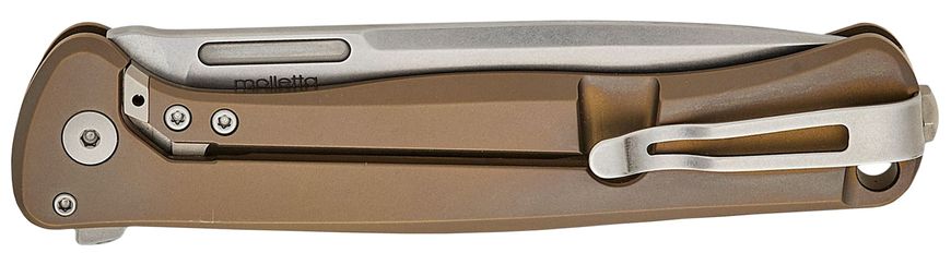 Ніж Lionsteel Skinny Titanium Bronze SK01 BR 392136 фото