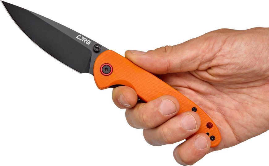 Нож CJRB Feldspar Black Blade Orange J1912-BOEF 27980302 фото