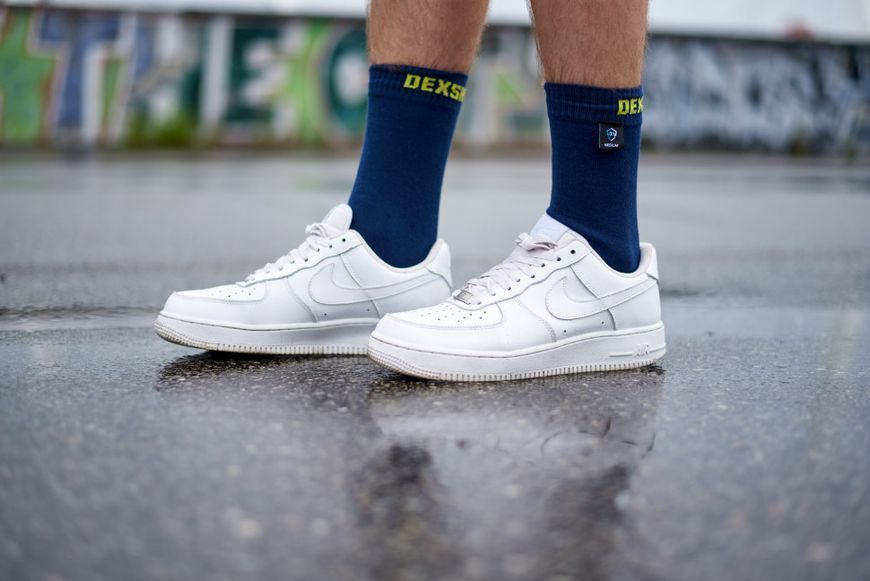 Шкарпетки водонепроникні Dexshell Ultra Thin Crew NL, p-p XL, сині 66747 фото