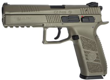 Страйкбольний пістолет ASG CZ P-09 Tan калібр 6 мм 23704143 фото