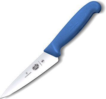 Нож кухонный разделочный Victorinox Fibrox 15 см Синий 5.2002.15 4008037 фото