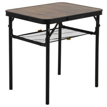 Стол Bo-Camp Garland 60x45 cm Black/Wood look (1404195) DAS303266 фото