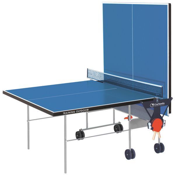 Теннисный стол Garlando Training Outdoor 4 mm Blue (C-113E) 929516 фото
