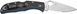 Нож Spyderco Endela Thin Blue Line Полусеррейтор C243FPSBKBL 871489 фото 3