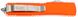 Ніж Microtech Ultratech Double Edge Stonewash Orange 122-10OR 14090495 фото 4