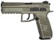 Страйкбольний пістолет ASG CZ P-09 Tan калібр 6 мм 23704143 фото 1