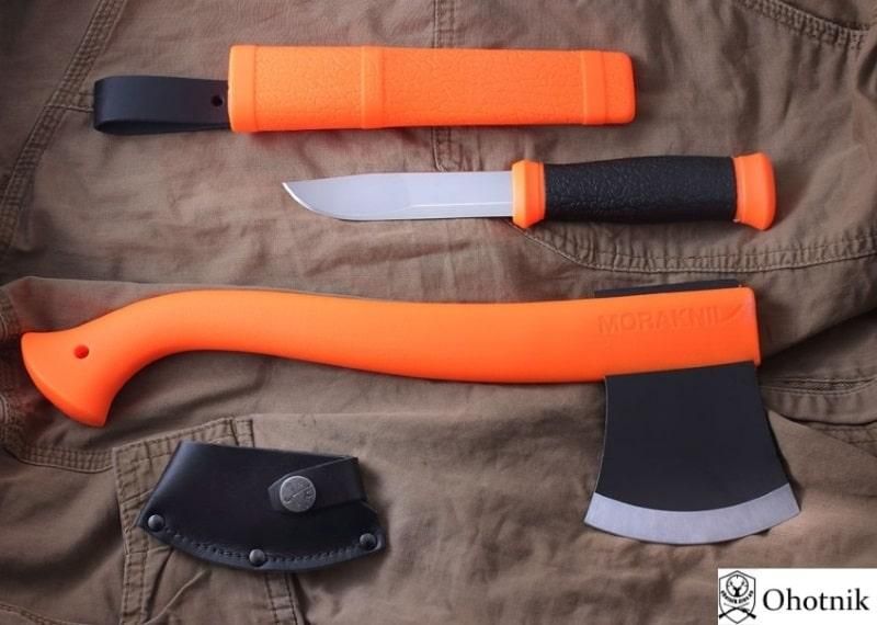 Набір Morakniv Outdoor Kit Orange (Сокира + ніж) 12096 23050124 фото