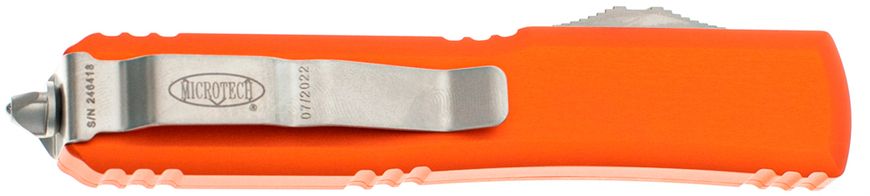 Нож Microtech Ultratech Double Edge Stonewash Orange 122-10OR 14090495 фото