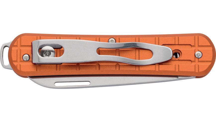 Ніж Fox Vulpis Granade Pattern Aluminium Orange N690Co FX-VPGP130 OR 17530696 фото