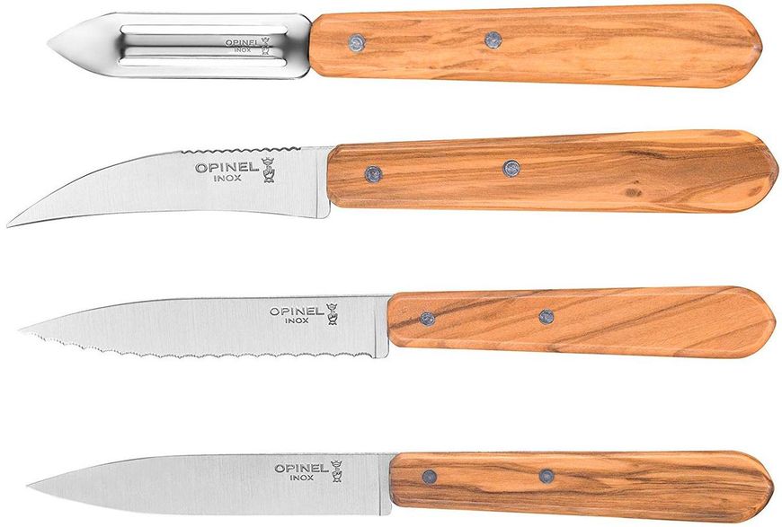 Набір ножів Opinel Les Essentiels Olive 002163 2046630 фото