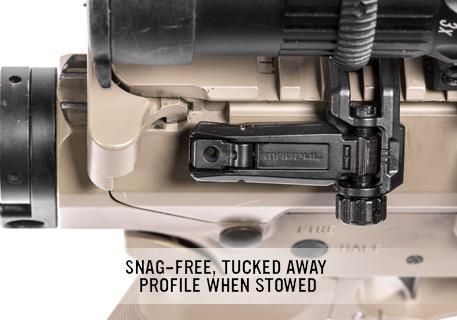 Цілик складаний Magpul MBUS Pro Offset чорний MAG526-BLK 7000528 фото