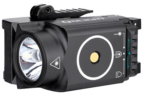 Фонарь с ЛЦУ Olight Baldr Mini Black Зеленый ЛЦУ (600 Lm) 23703240 фото