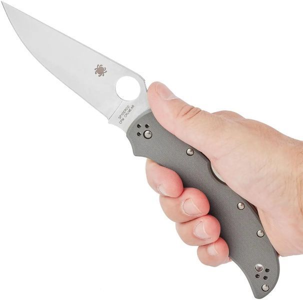 Нож Spyderco Strech 2 XL G-10 C258GPGYCW 871602 фото