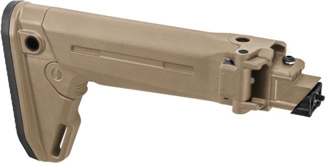 Приклад Magpul Zhukov-S Stock АК-47 / АК-74 FDE (телескопический - складной) Песочный MAG585-FDE 36830240 фото