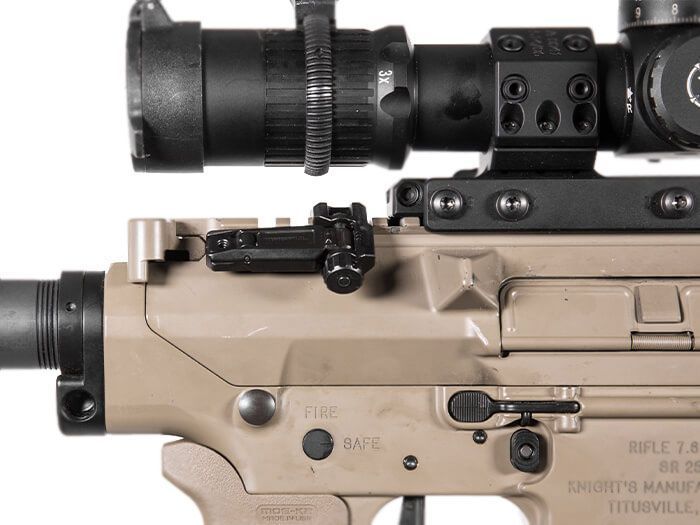 Цілик складаний Magpul MBUS Pro Offset чорний MAG526-BLK 7000528 фото