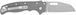 Нож Demko AD20.5 Shark Foot AUS10A Grey Grivory 205-10A-SFGRY 9900001 фото 3