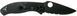 Нож Spyderco Tenacious Black Blade Lightweight Полусеррейтор C122PSBBK 871393 фото 3
