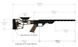 Шасси MDT LSS-XL для Remington 700 LA Black 17280042 фото 6