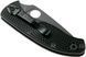 Нож Spyderco Tenacious Black Blade Lightweight Полусеррейтор C122PSBBK 871393 фото 2