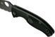 Нож Spyderco Tenacious Black Blade Lightweight Полусеррейтор C122PSBBK 871393 фото 7
