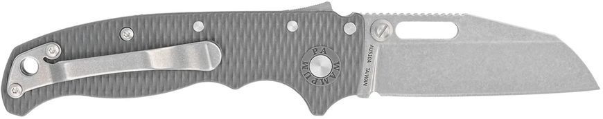 Нож Demko AD20.5 Shark Foot AUS10A Grey Grivory 205-10A-SFGRY 9900001 фото