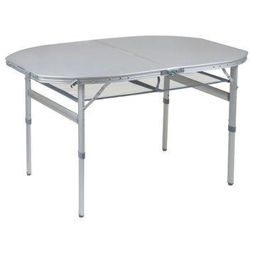 Стол Bo-Camp Premium Oval 120x80 cm Grey (1404420) DAS302789 фото