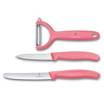 Набір Victorinox Swiss Classic Trend Colors Paring Knife Set with Tomato and Kiwi Peeler Світло-червоний (6.7116.33L12) V77551949 фото