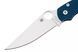 Нож Spyderco Military 2 CPM SPY27 G-10 Cobalt Blue C36GPCBL2 871701 фото 4