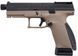 Страйкбольний пістолет ASG CZ P-10C OR-OT Dual-Tone калібр 6 мм Black/fde 23704457 фото 1
