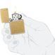 Запальничка Zippo Regular Street Brass Золотиста 48267 V77550534 фото 7