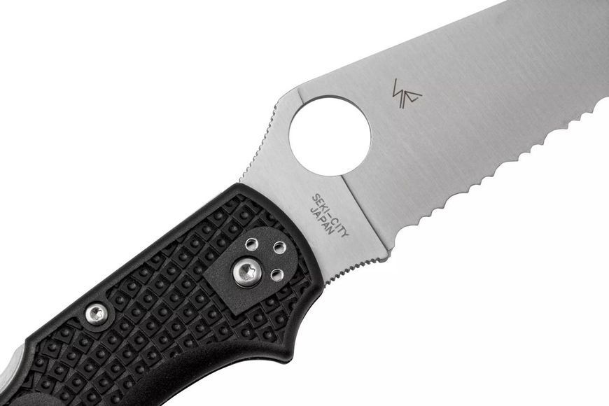 Нож Spyderco Stretch 2 XL Serrator FRN Серрейтор C258SBK 871529 фото
