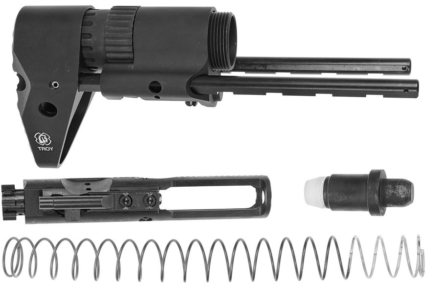 Комплект приклад із затвором Troy M7A1 PDW STOCK KIT для AR15 7800026 фото