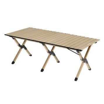 Складаний стіл Naturehike Star Jane T01 CNK2550JJ018, 119х60 см, вуглецева сталь, Бежевий 6977465868046 100004974 фото