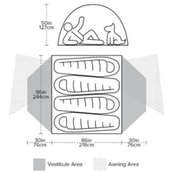 Намет Big Agnes Copper Spur HV UL4 021.0063 фото