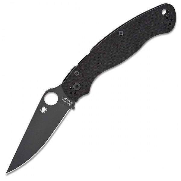 Ніж Spyderco Military 2 Black Blade CPM-S30V C36GPBK2 871631 фото