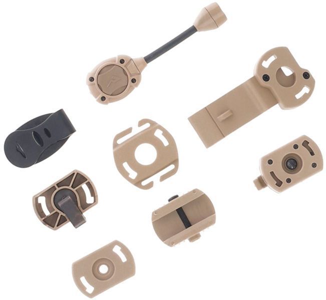 Фонарь на шлем Princeton Tec Switch RGB / IR 10 lm Tan SWITCH-RGBIR-T 23704509 фото