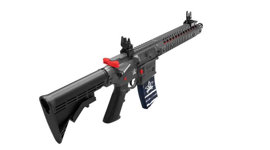 Гвинтівка пневматична Crosman R1 Fallen Patriot Full Auto CFAR1FP 1003897 фото