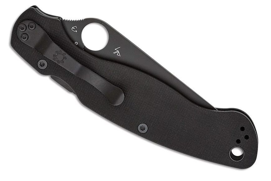 Ніж Spyderco Military 2 Black Blade CPM-S30V C36GPBK2 871631 фото