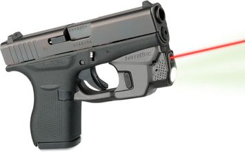 Целеуказатель LaserMax на скобу для Glock 42/ 43 с фонарем (красный) 33380025 фото