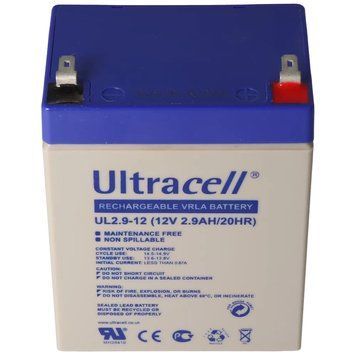 Ultracell UL2.9-12 AGM 12V 2,9Ah Акумуляторна батарея 99-00021037 фото